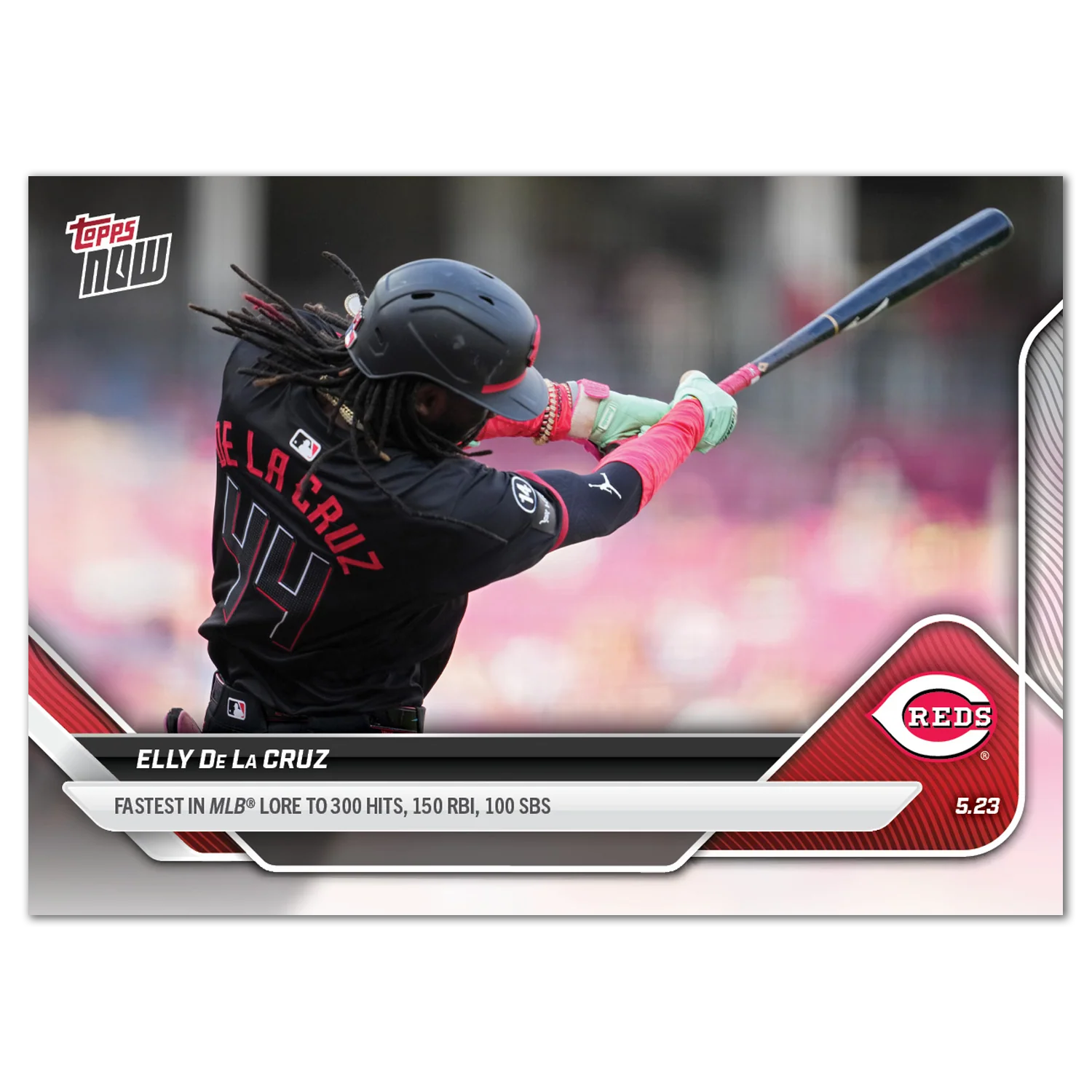 Elly De La Cruz - 2025 MLB Topps NOW® - Card 208