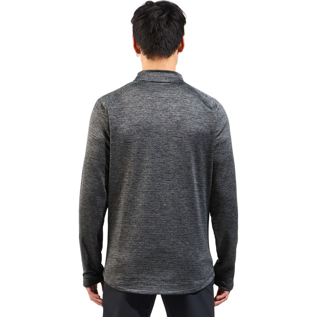 Odlo Tencia Mid Layer Jacket Men - dark grey melange