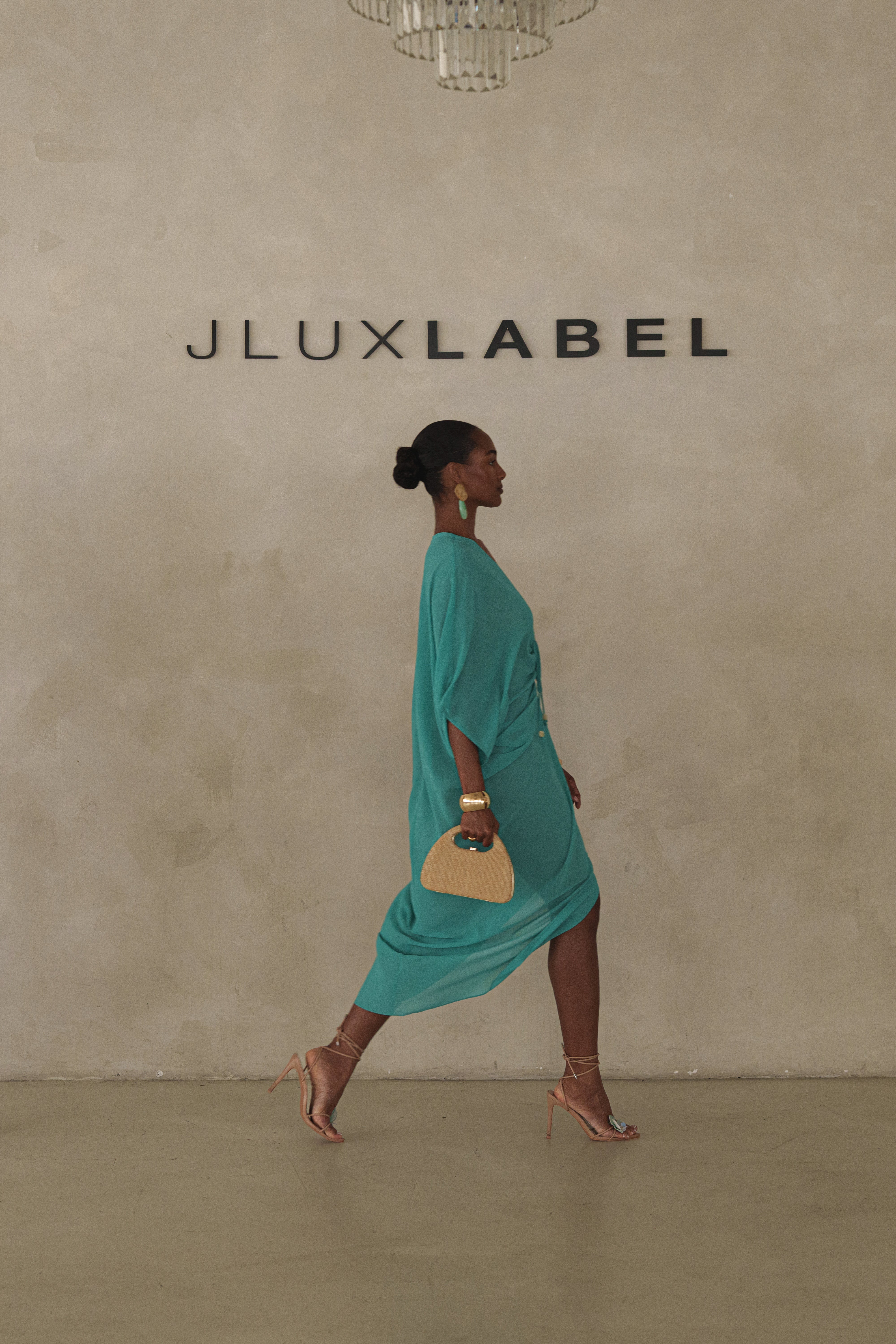 Teal Longer Days Cover Up Dress