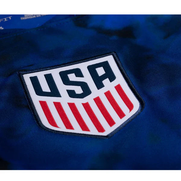 United States Christian Pulisic Long Sleeve Away Jersey 22/23 (Bright Blue/White)