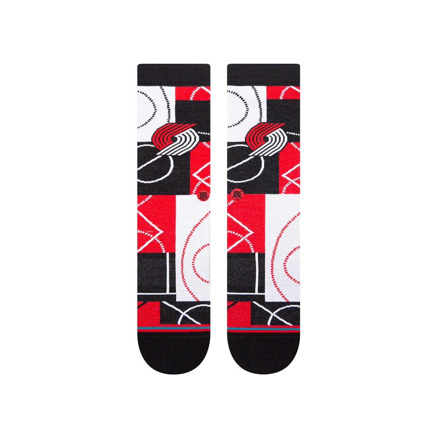 Portland Trail Blazers Zone Stance NBA Crew Socks