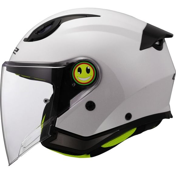 Helmet Jet LS2 of622 Funny II - Solid - WhiteRef: LS1043