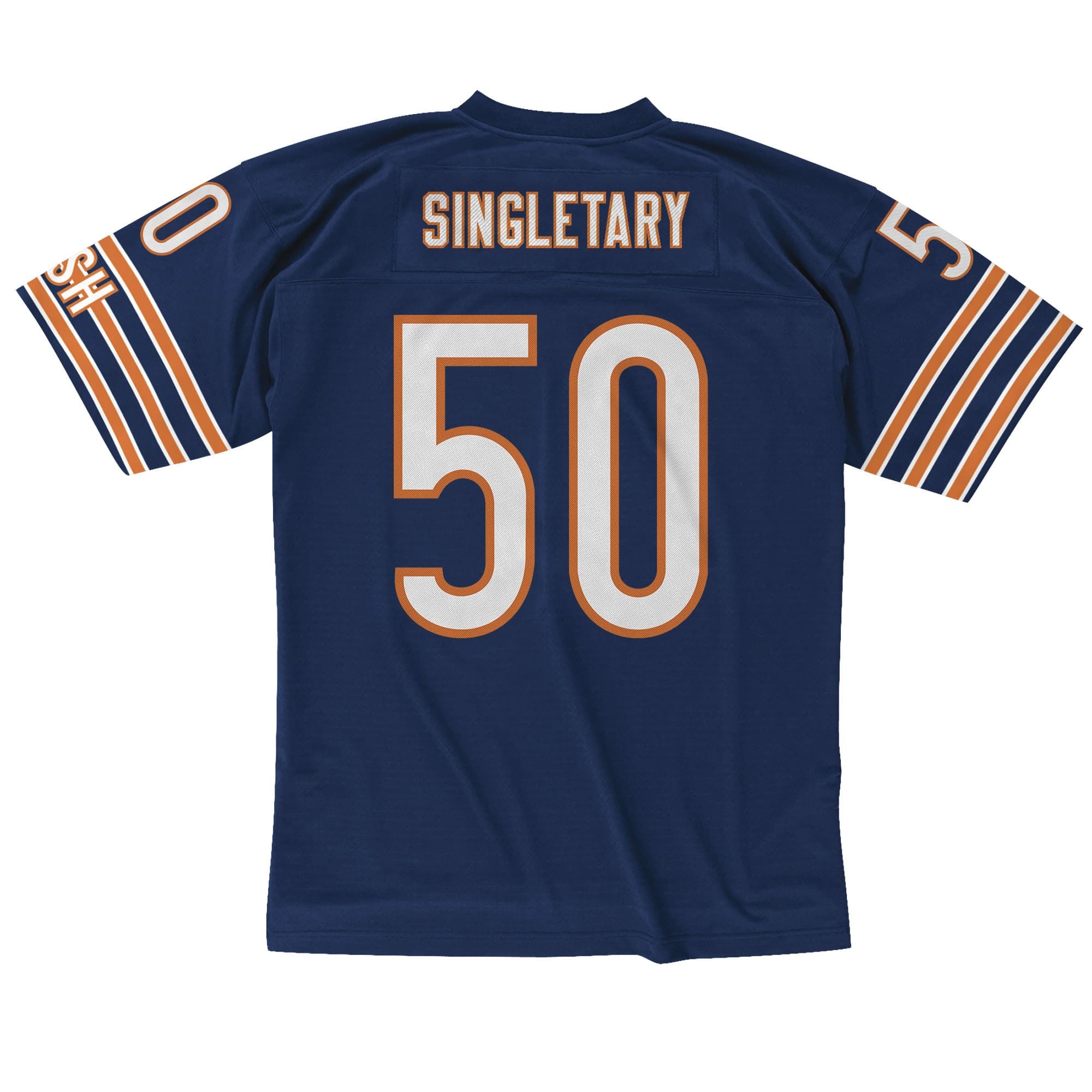 Mike Singletary #50 Chicago Bears Mitchell & Ness Throwback NFL Jersey Navy