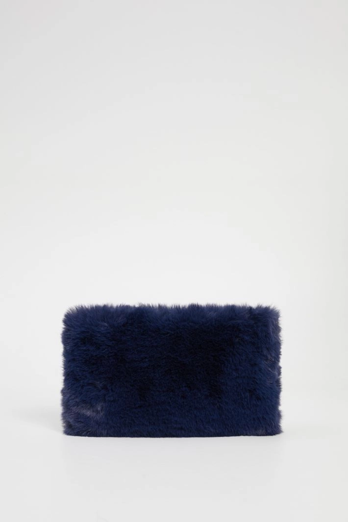 Plush bag - BLUE