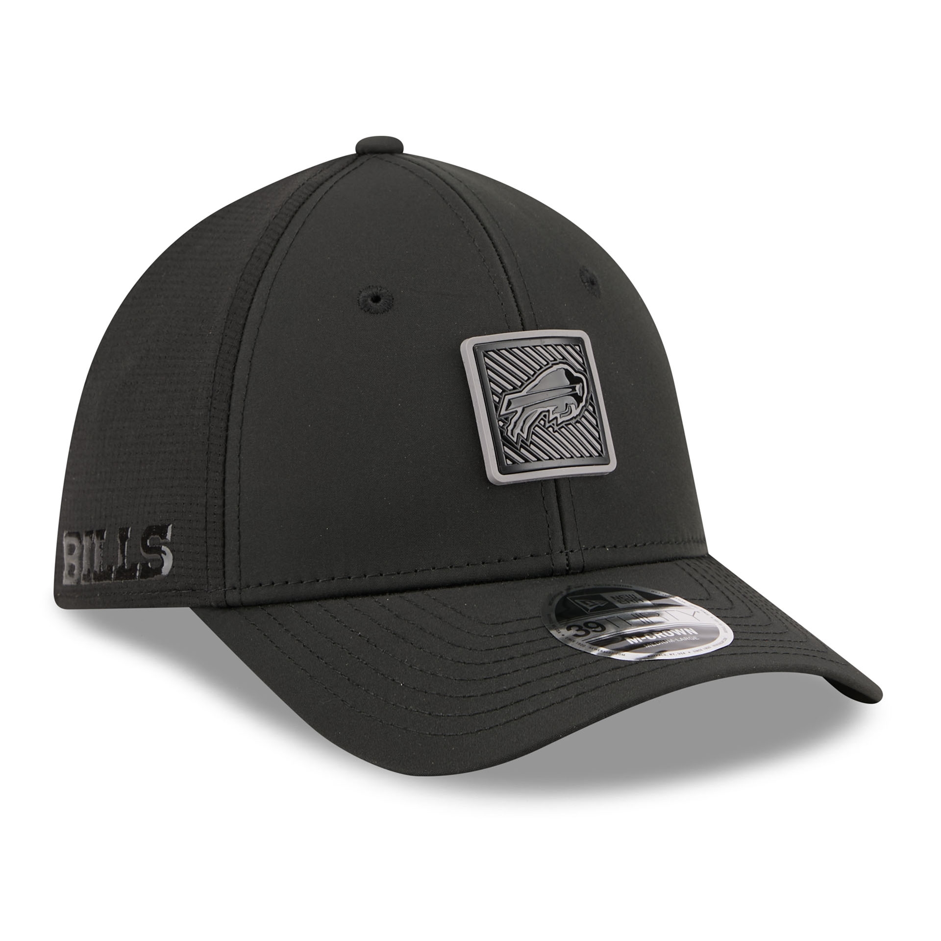 Buffalo Bills Black 2026 NFL Training Camp 39THIRTY Flex Cap