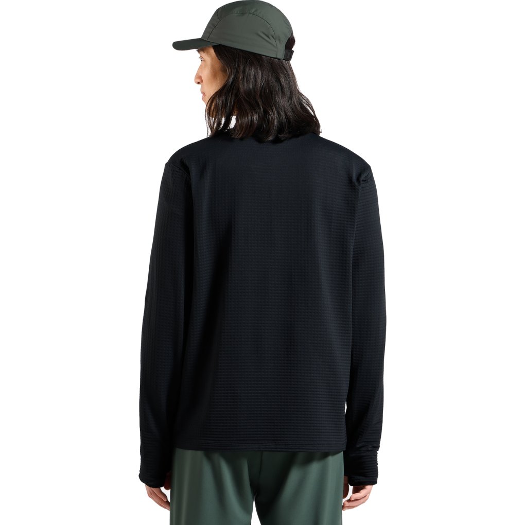 Odlo Essentials Thermal Half-Zip Running Mid Layer Men - black