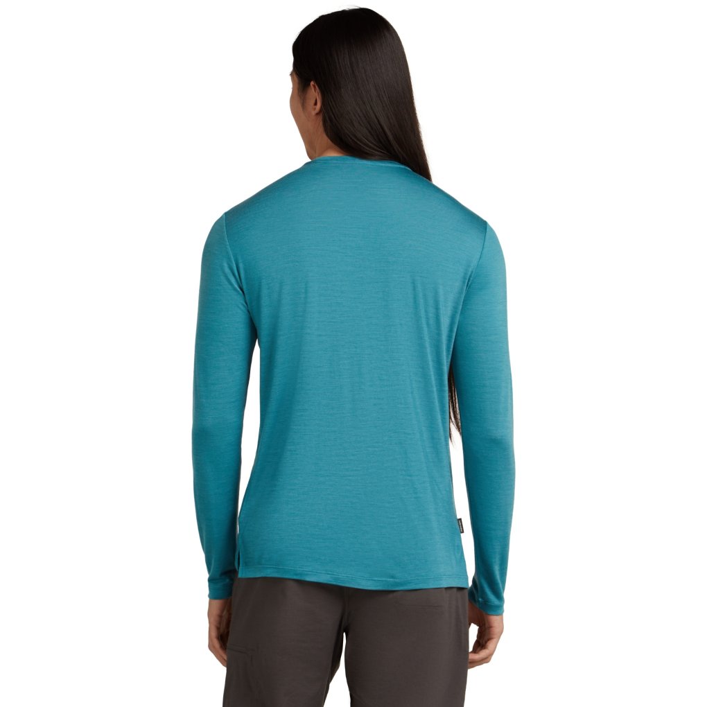 Icebreaker Merino 125 Cool-Lite™ Sphere III Long Sleeve Tee Men - Topaz