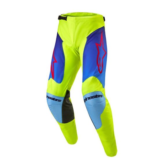 Alpinestars RACER cross pants - Hoen 2025 - Yellow / BlueRef: Ap12758-Yfbnn