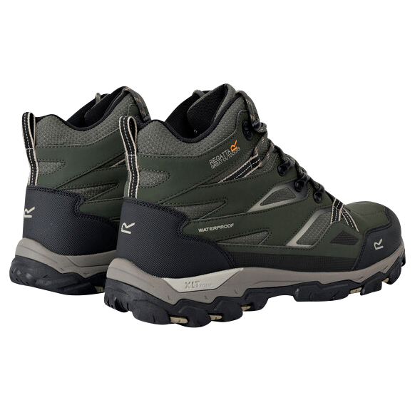 Holcombe III Hiking Boots Men (Dark Khaki\/Gold Sand)