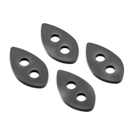 Support Clignotant Rizoma avant ou arrière - NoirRef : RZ0130 / FR226B