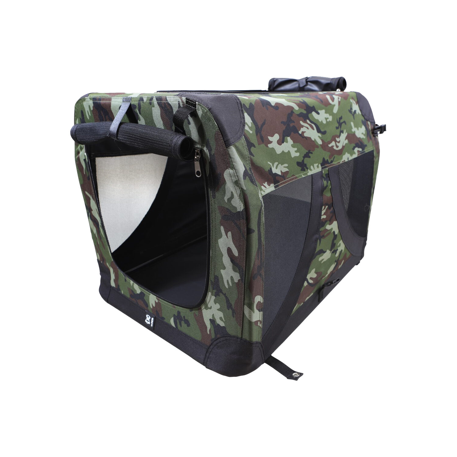 M-Pets Comfort Crate - S - Camo - 51 x 33 x 33 cm