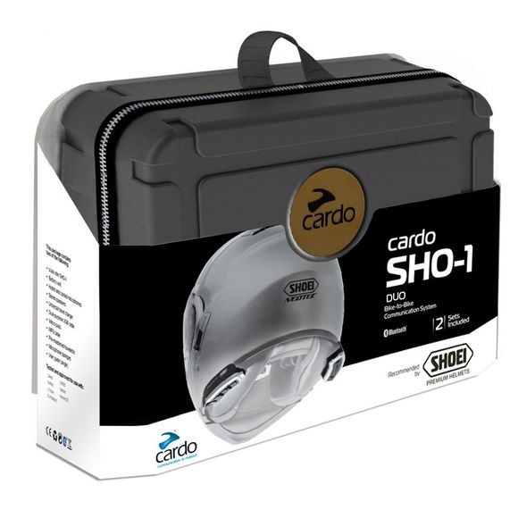 Cardo bluetooth intercom for SHOEI helmet - sho-1 - duoRef: TG0087 / CARDO SHO-1 DUO