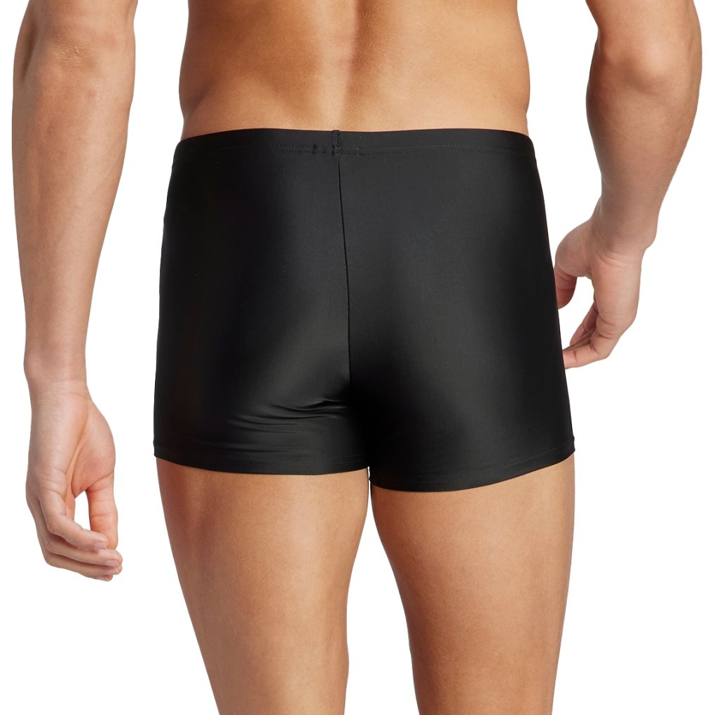 adidas Solid Swim Boxer Men - black/white IA7091