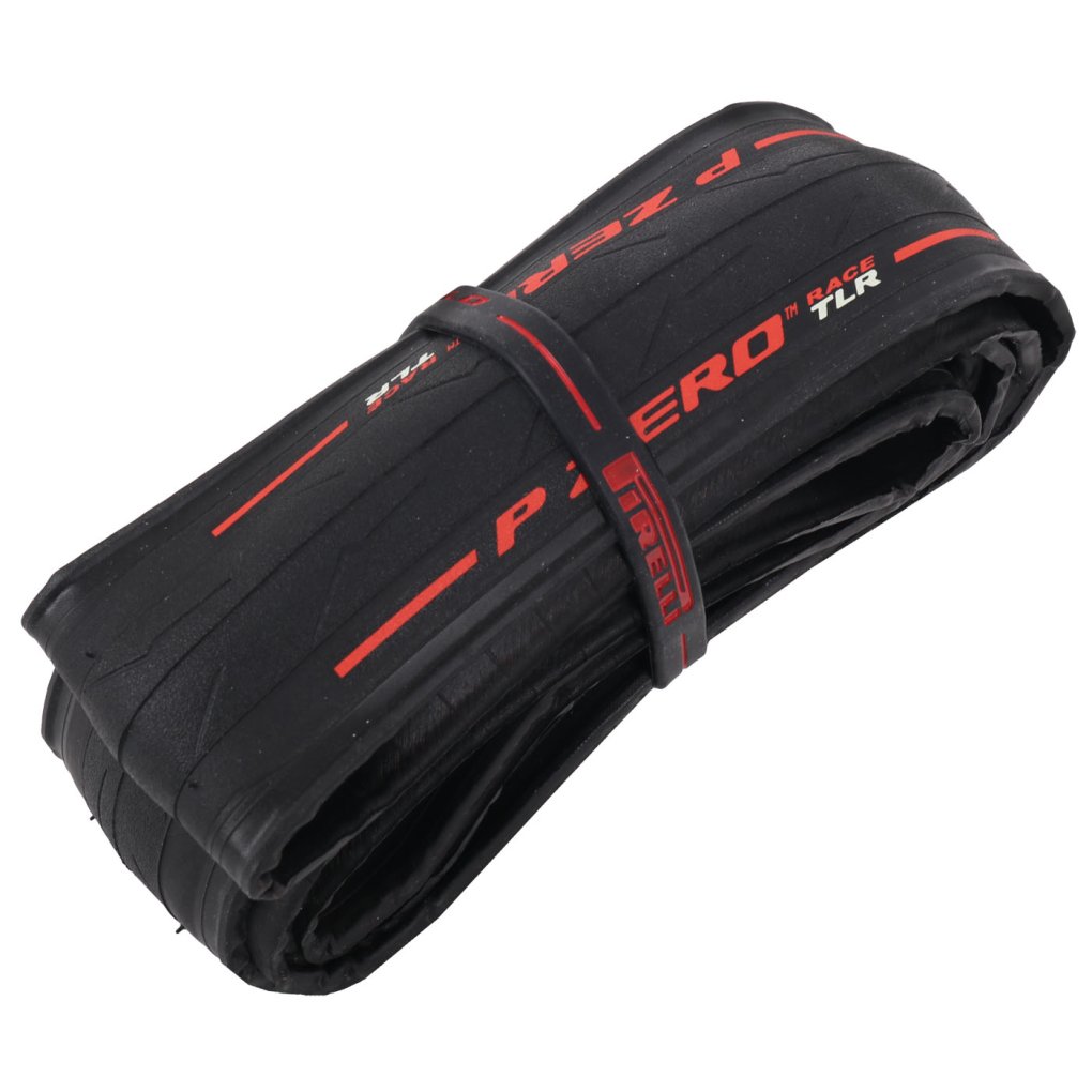 Pirelli P ZERO Race TLR Folding Tire - SmartEVO | SPEEDCore - 26-622 | Colour Edition - red