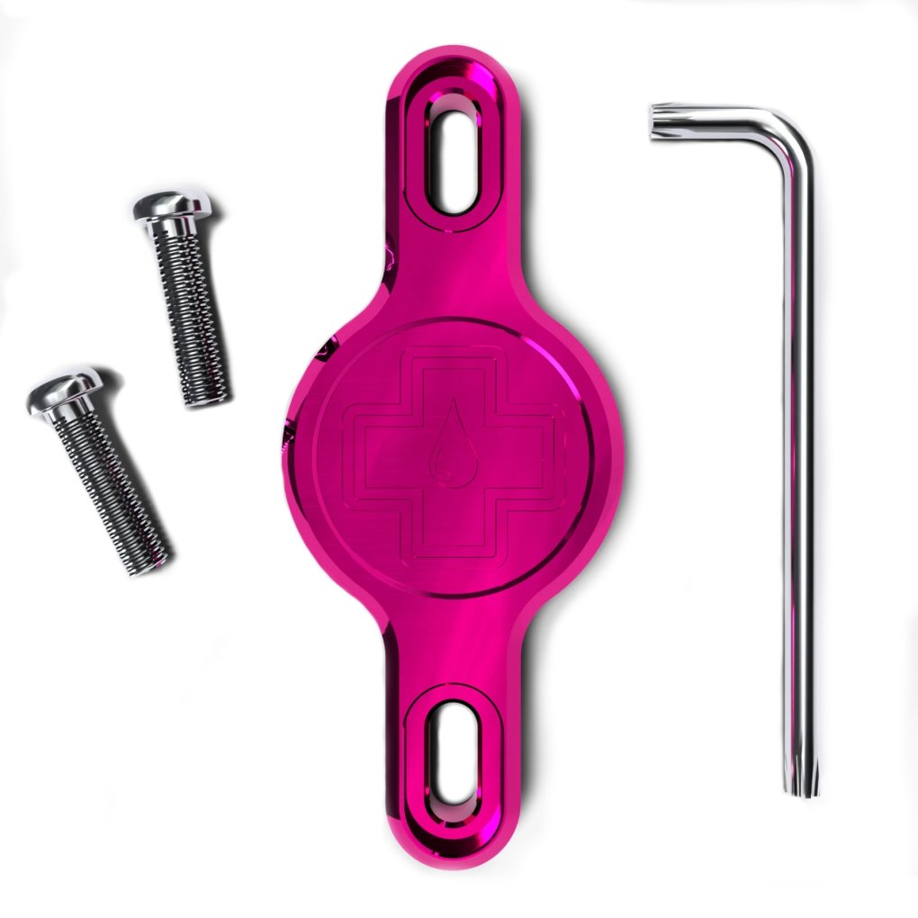 Muc-Off Secure Tag Holder 2.0 - pink