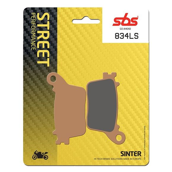 SBS 834LS Sinter Sintered Metal rear brake padsRef: 834LS / 834040