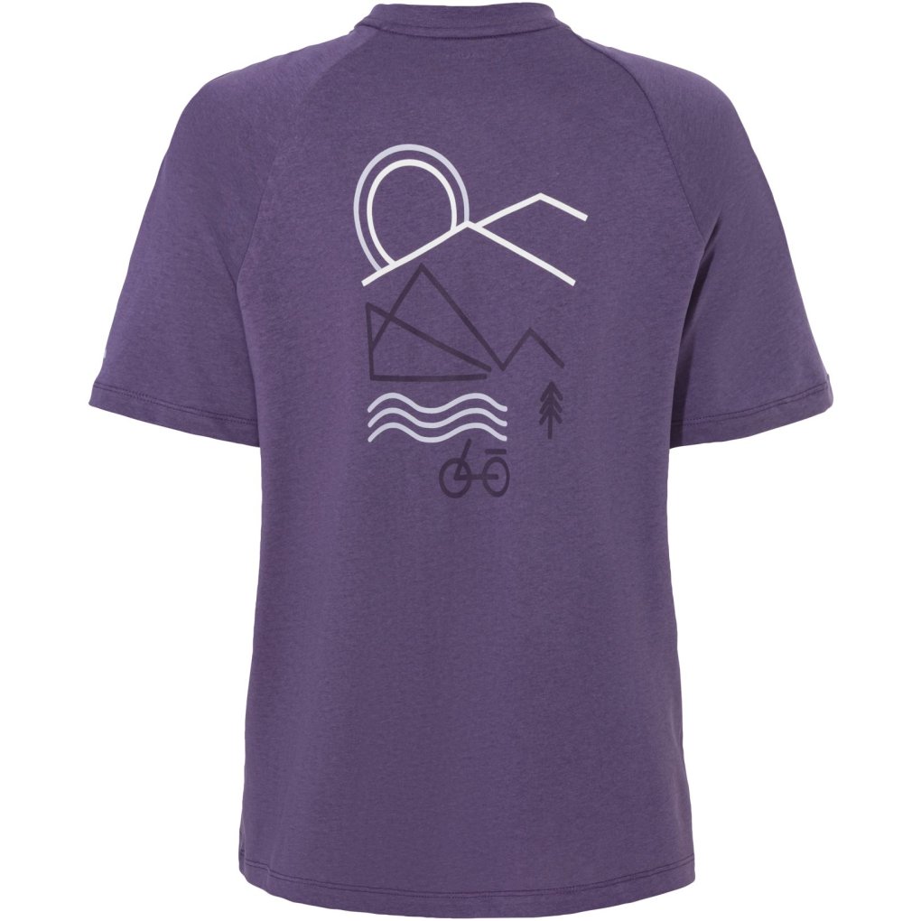Vaude Cyclist Casual Shirt Women - mulberry