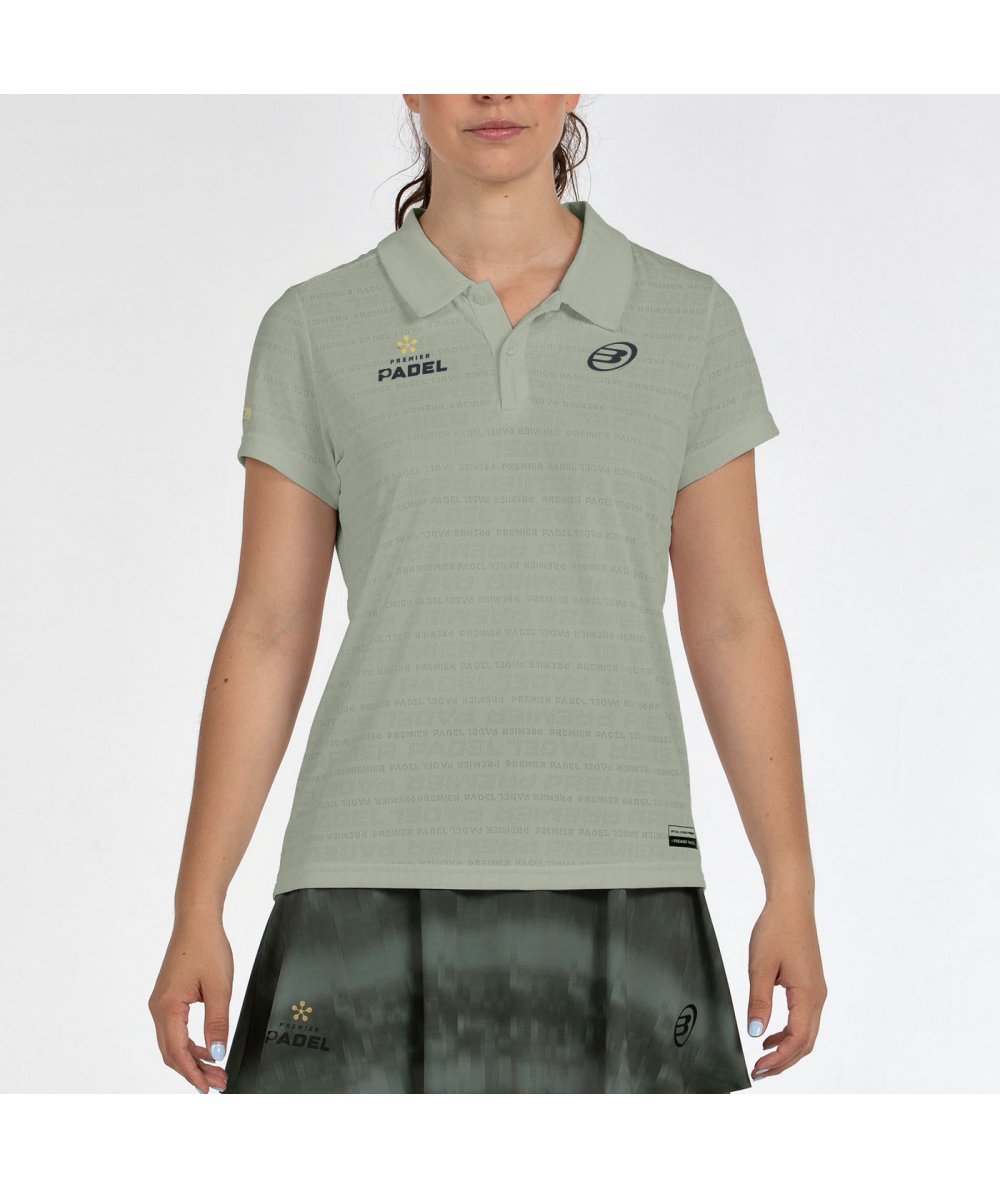 POLO SHIRT BULLPADEL PAYERNE EUCALYPTUS