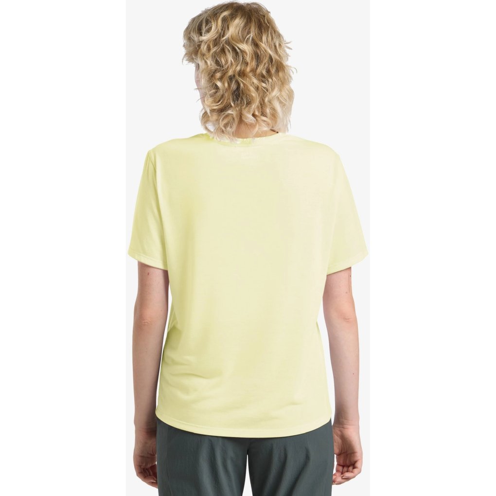 Jack Wolfskin Vonnan Short Sleeve T-Shirt Women - daisy
