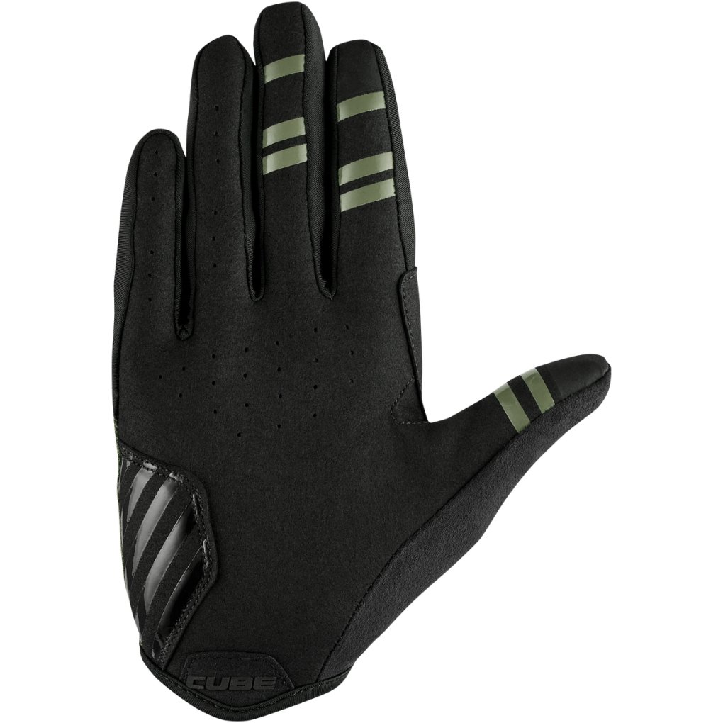 CUBE Gravity Long Finger TM Gloves - reed green