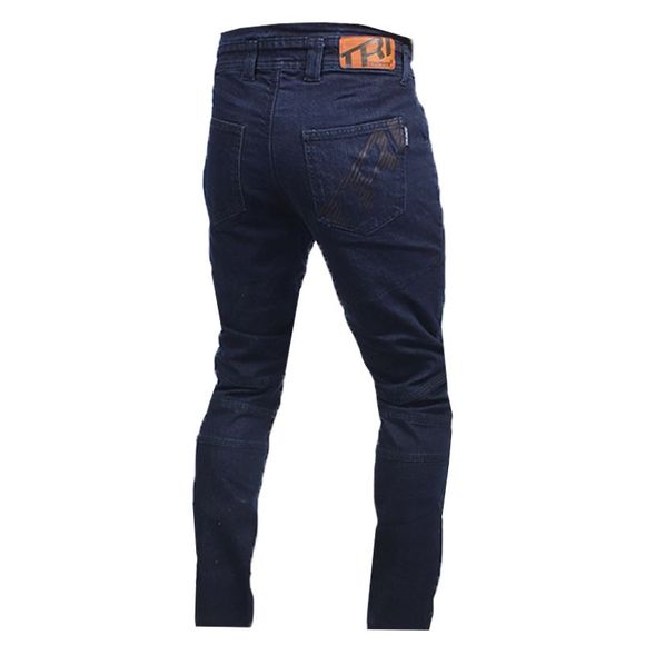 Jean Moto Trilobite Strada - Version longue - Slim - Bleu / NoirRef : TRI0154