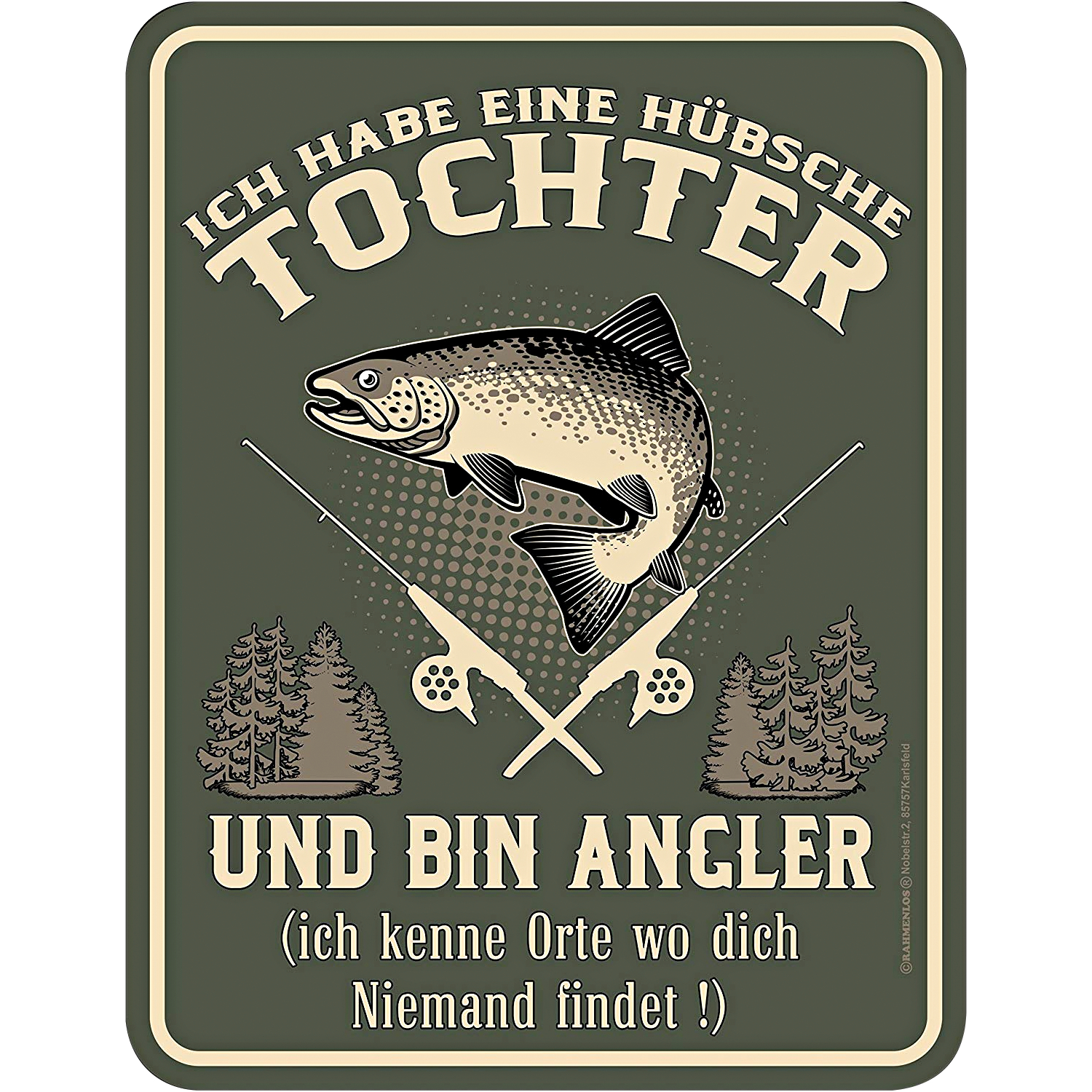 Rahmenlos Metal Plate