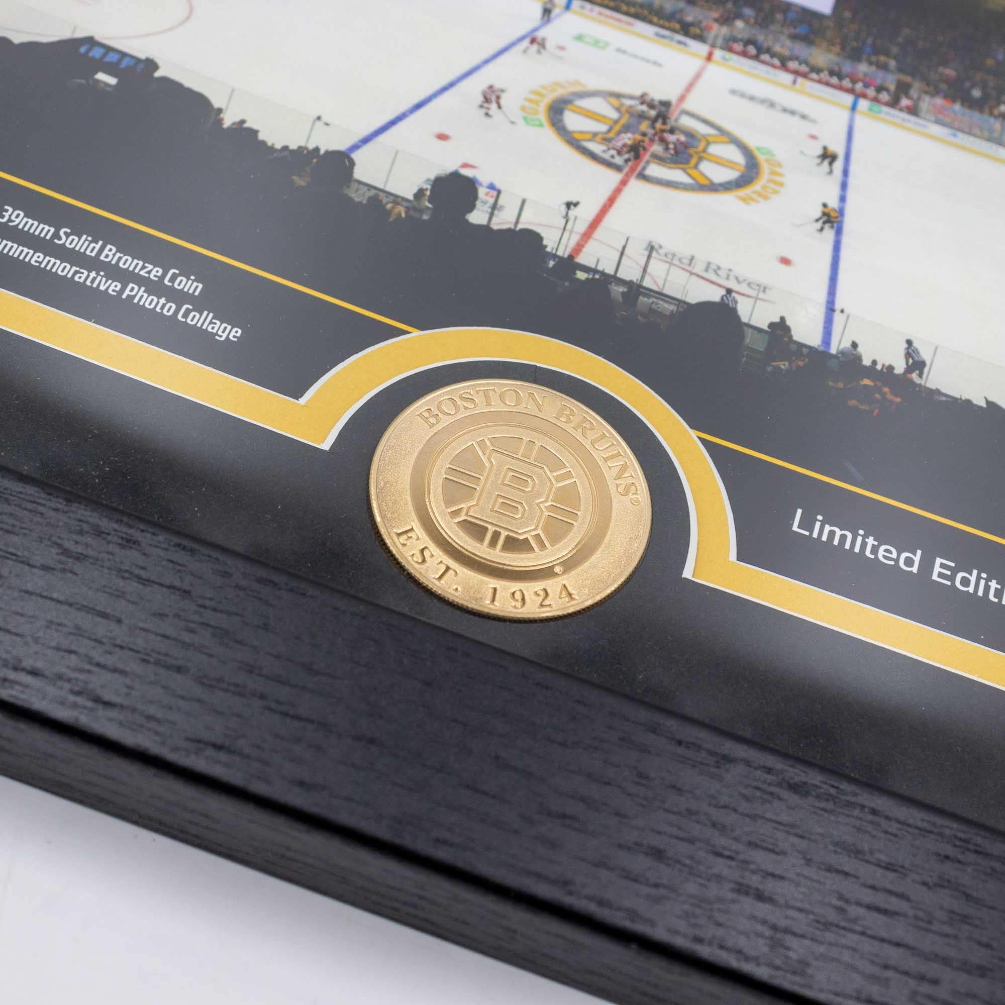 New York Rangers 6-Time Stanley Cup Champions Bronze Coin Framed NHL Photo