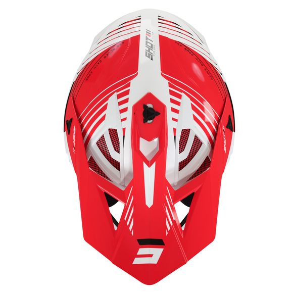 Cross Shot Lite Fury - White Red Glossy 2025 - White / RedRef: SO2171