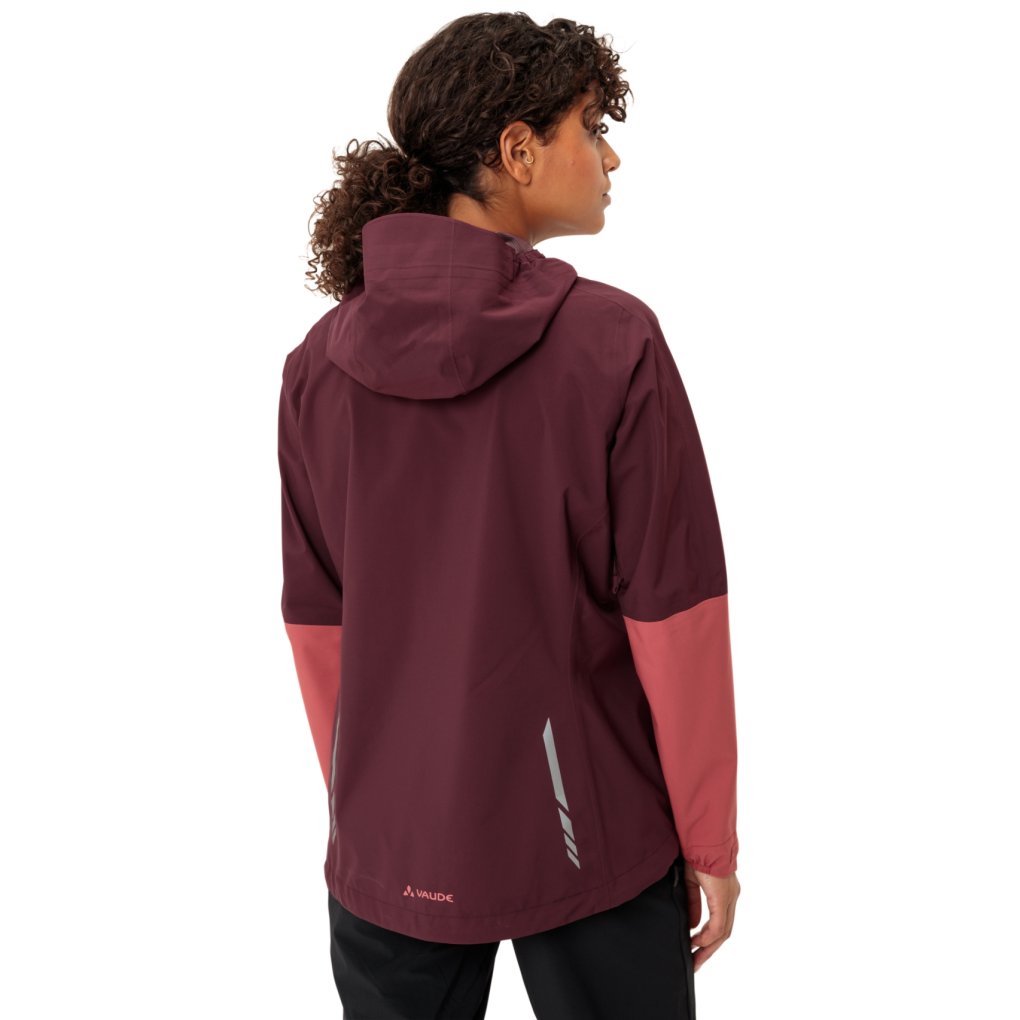 Vaude Moab Rain Jacket II Women - cassis uni