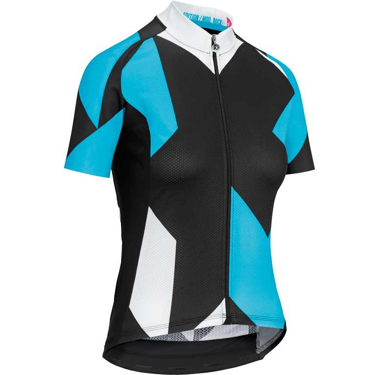 Assos FASTLANE Rock Short Sleeve Jersey Women - damBlue