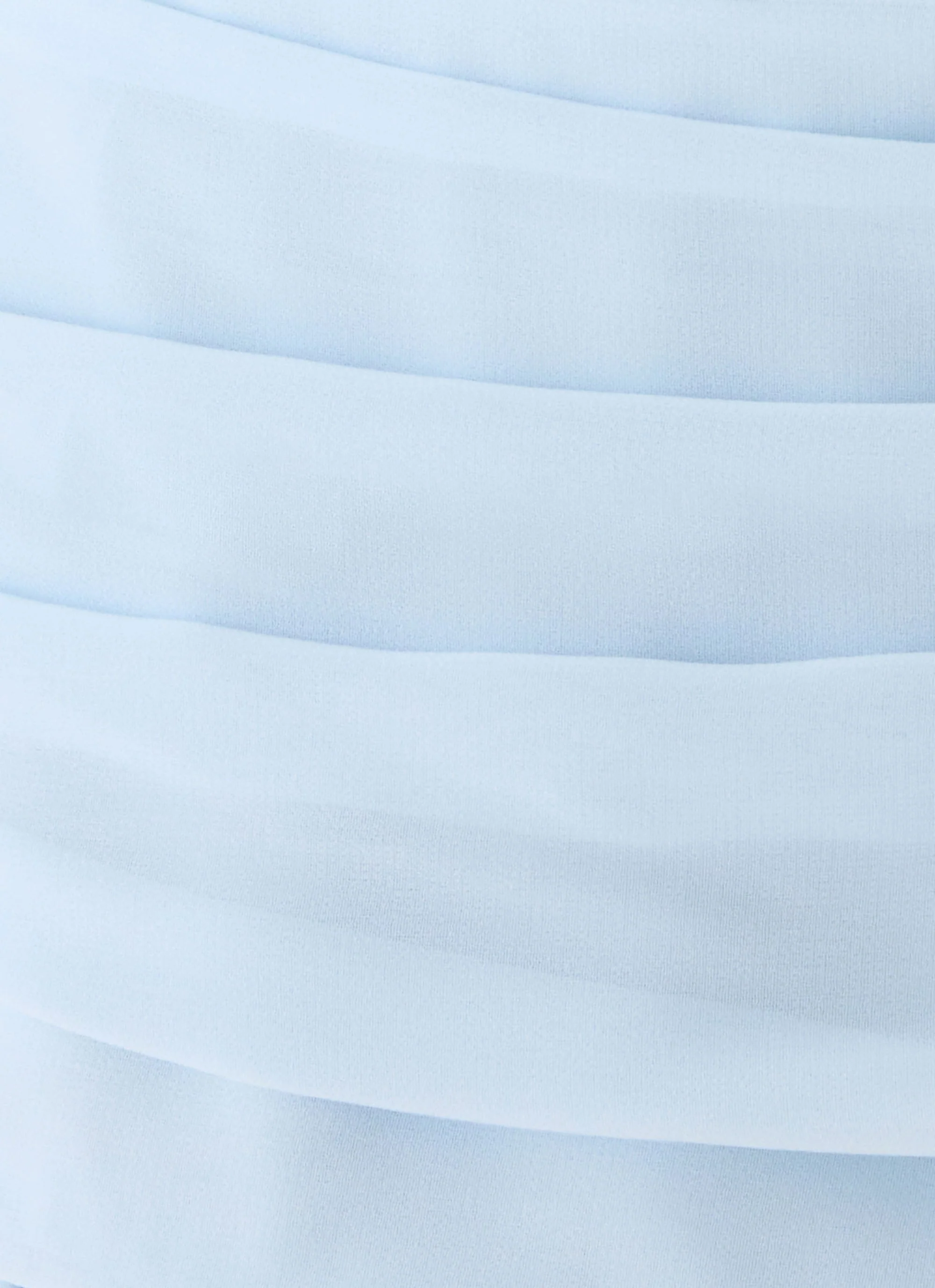 Clemence Bustier Maxi Dress - Blue