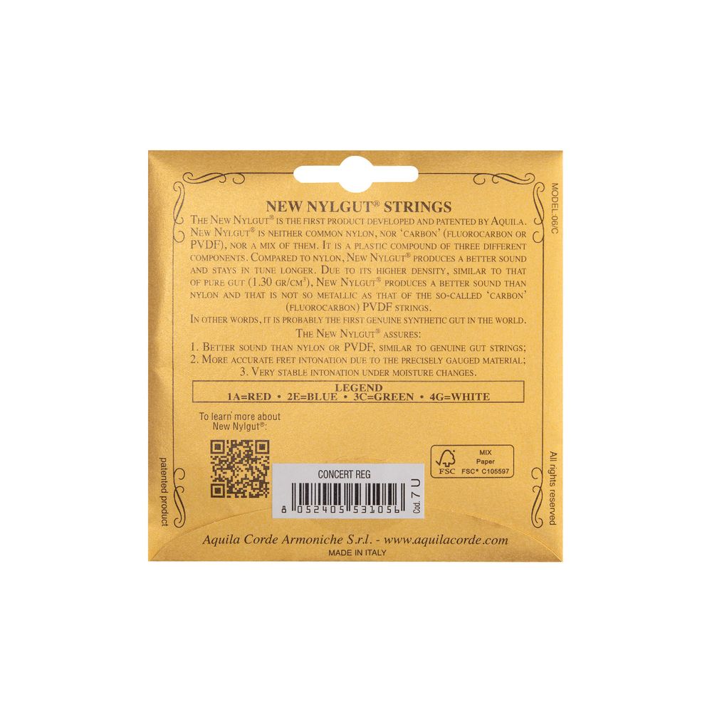 Aquila Concerto Regular Nylgut WH – Thomann Ireland