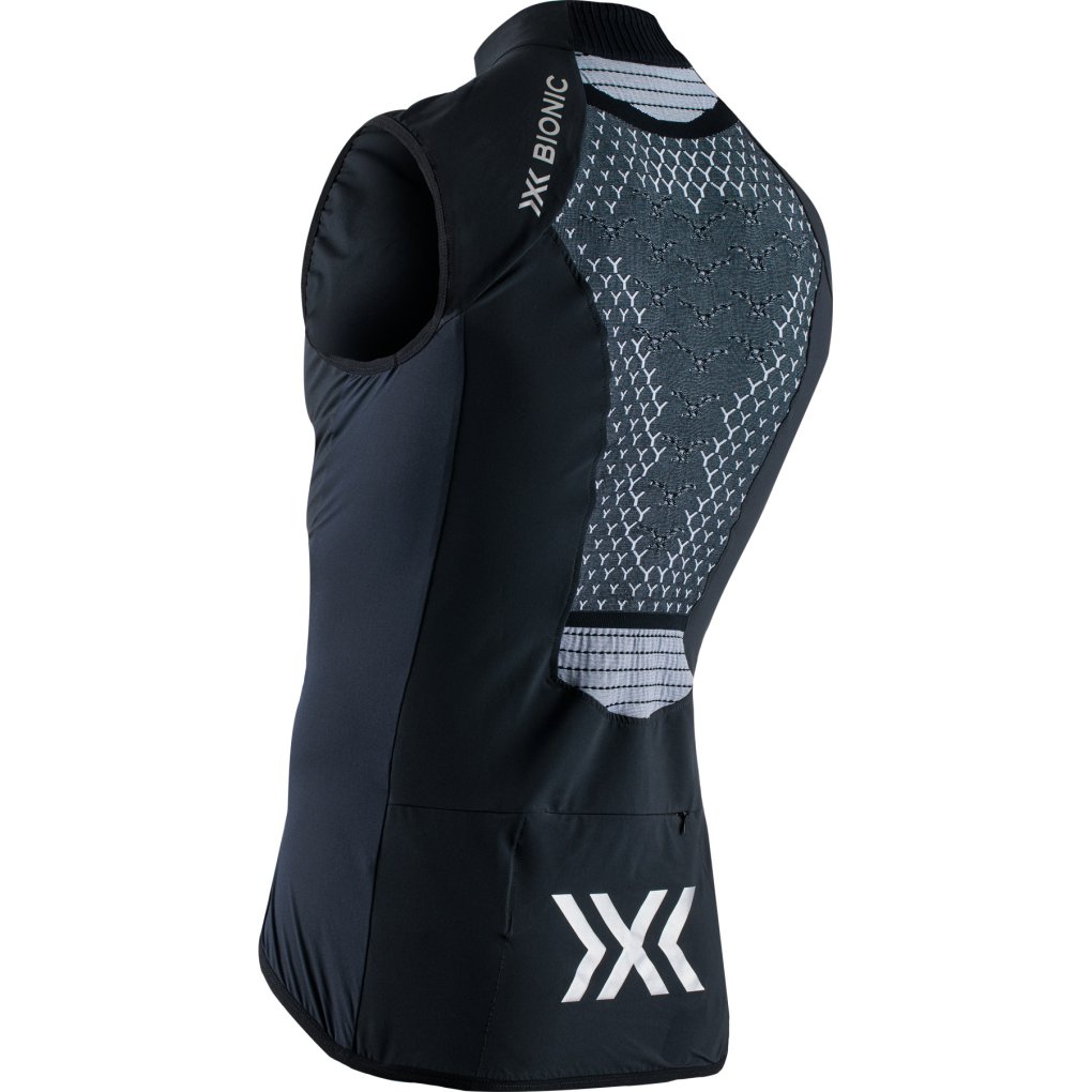 X-Bionic Twyce Running Vest Men - opal black/arctic white