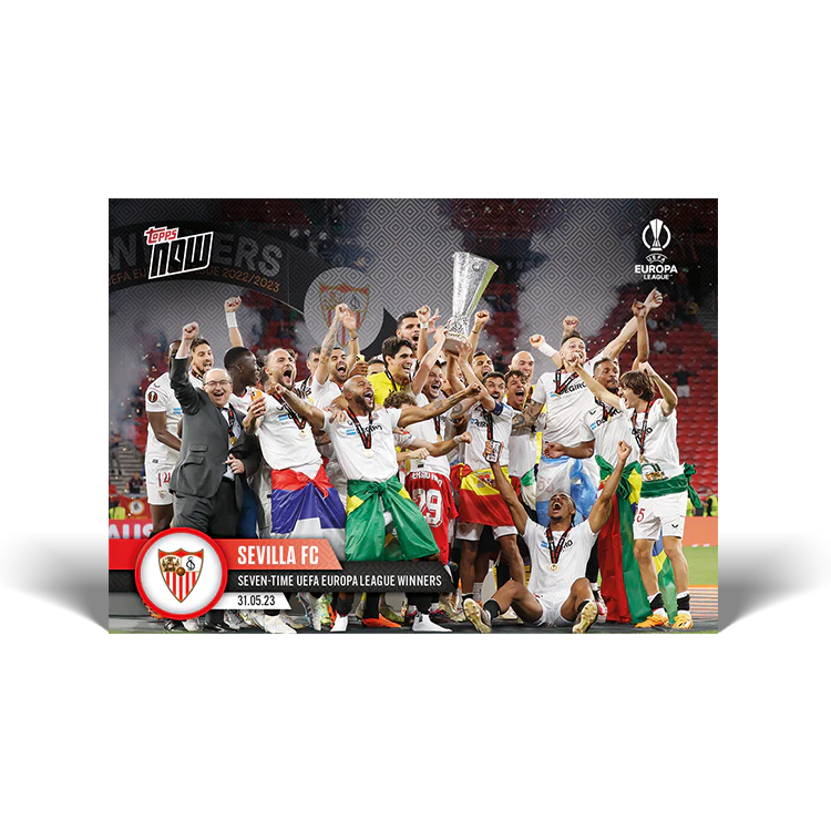 Topps UK - Seven-time UEFA Europa League winners - EL TOPPS NOW® Card #53