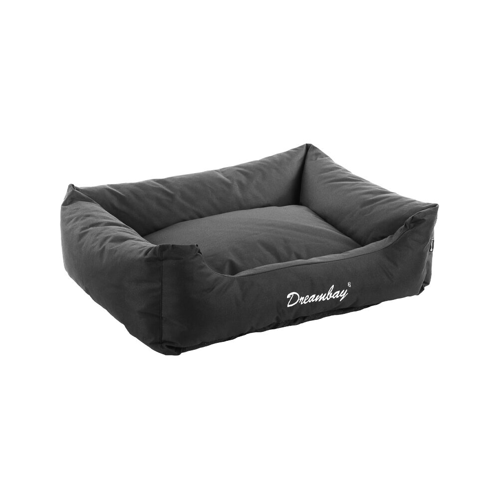 Flamingo Dreambay Dog Bed - Black - 80 x 67 x 22 cm