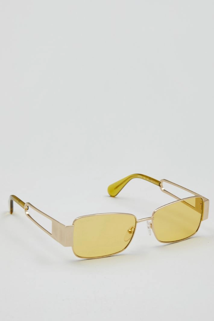 Metal glasses - YELLOW
