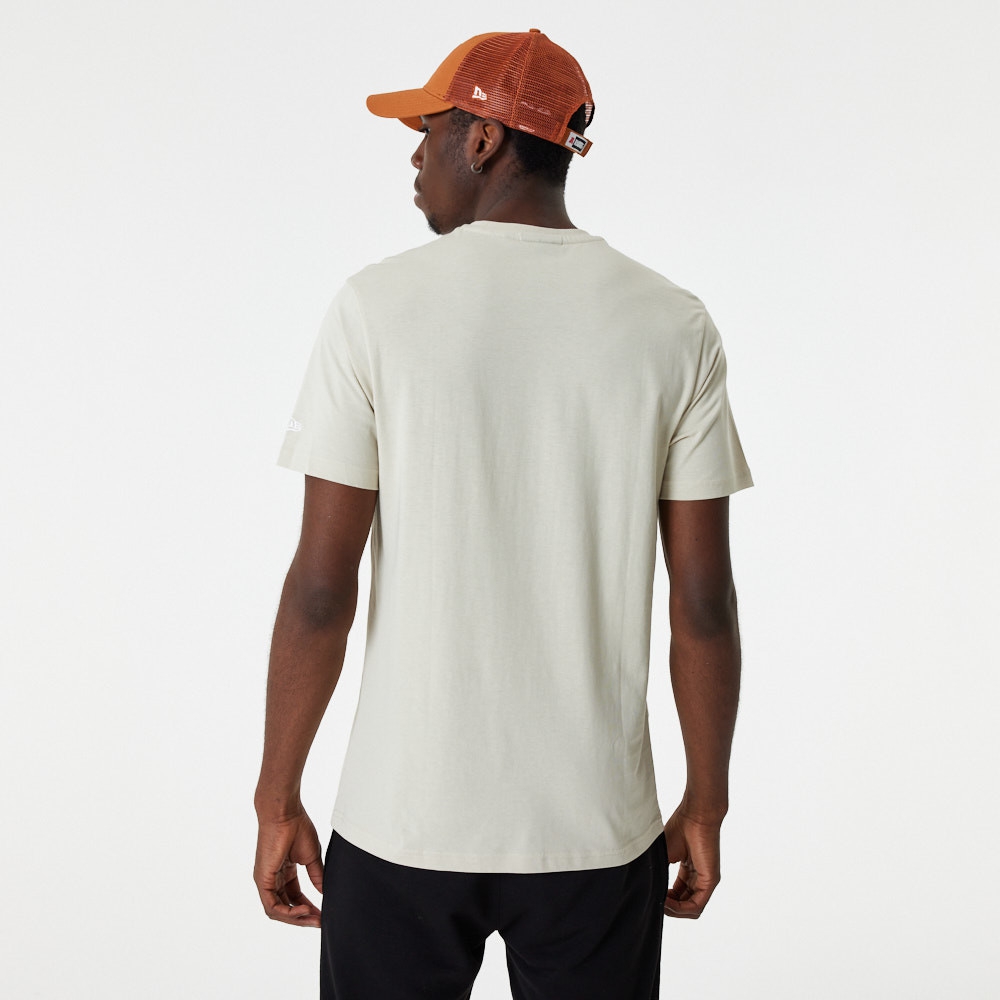 NFL Shield New Era Football T-Shirt Stone