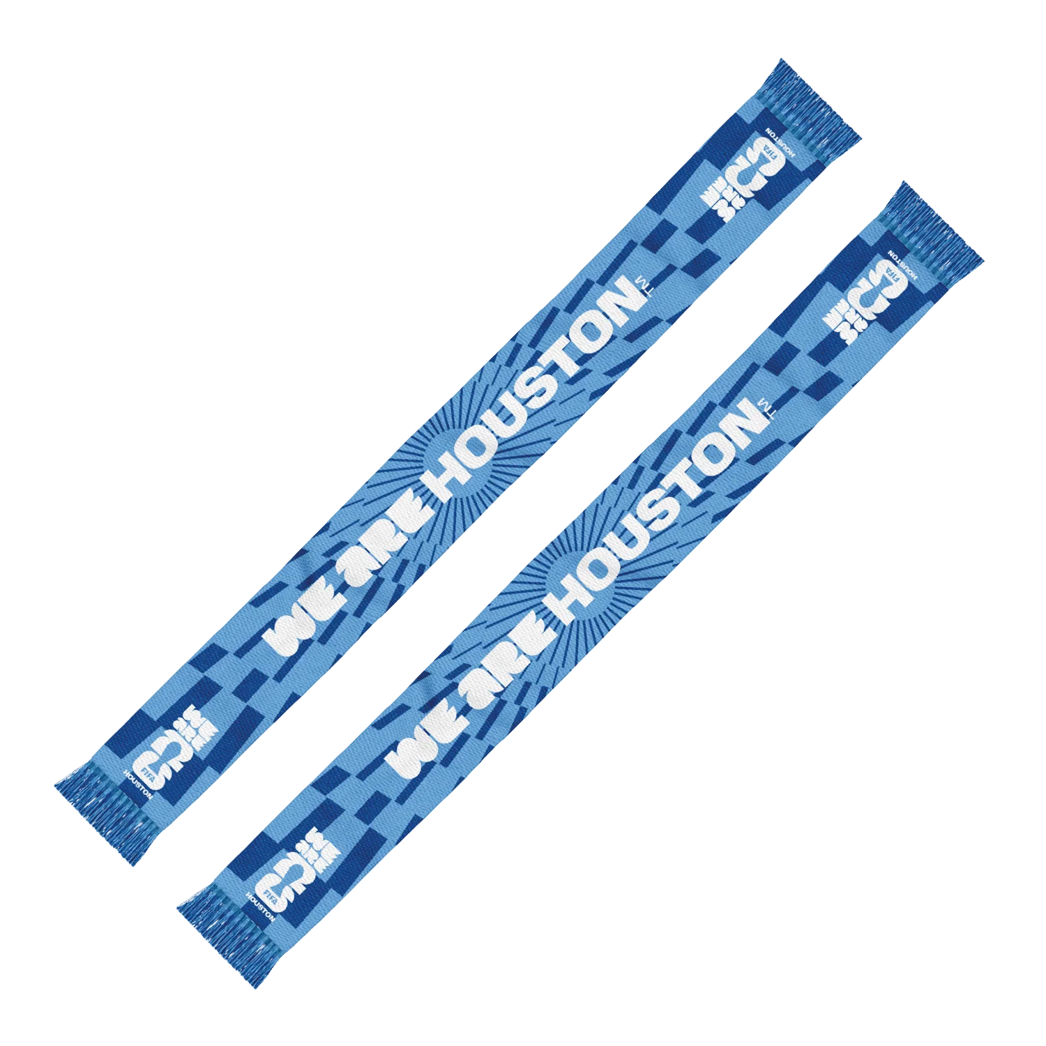 2026 Soccer Fan Collection Host City Houston Scarf