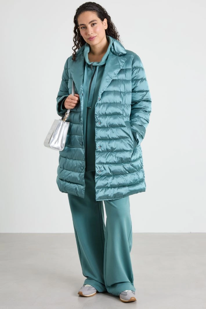 Jersey jogger trousers - SAGE