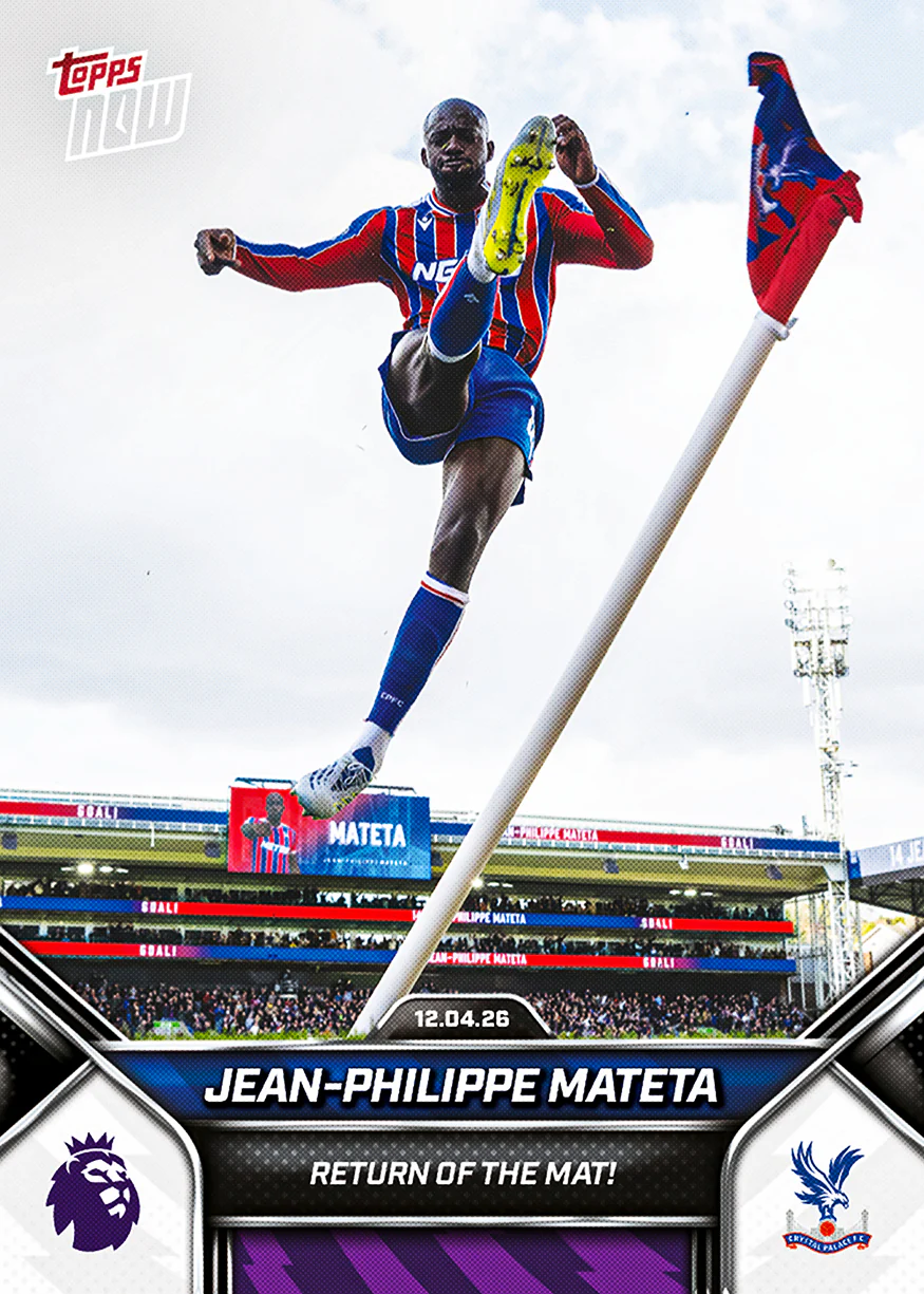 Jean-Philippe Mateta - 2025-26 Premier League Topps NOW® - Card 169