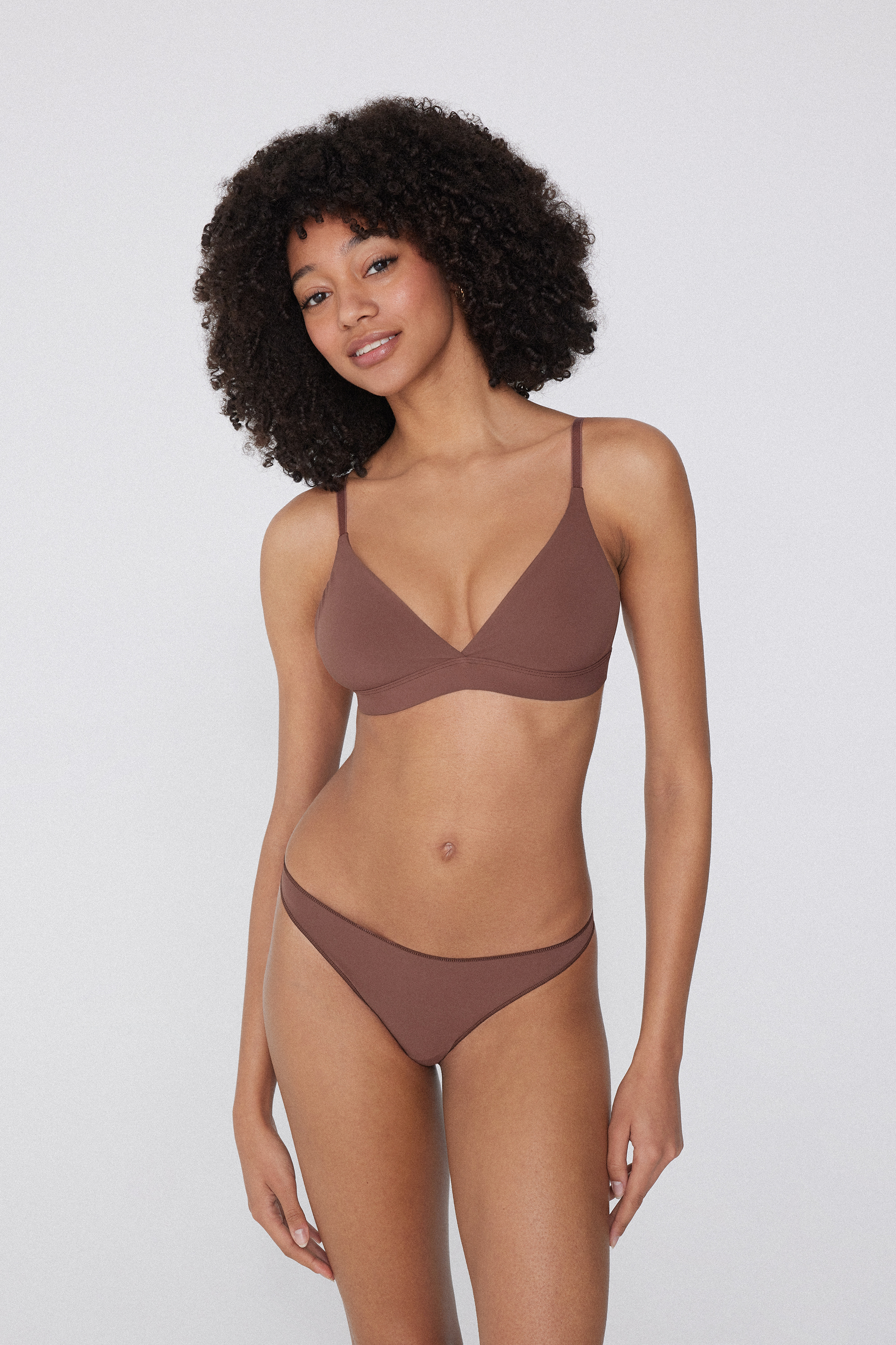 Lisbon Recycled Microfibre Triangle Bra