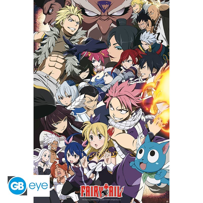 FAIRY TAIL Poster Fairy Tail VS other guilds (91.5x61cm)