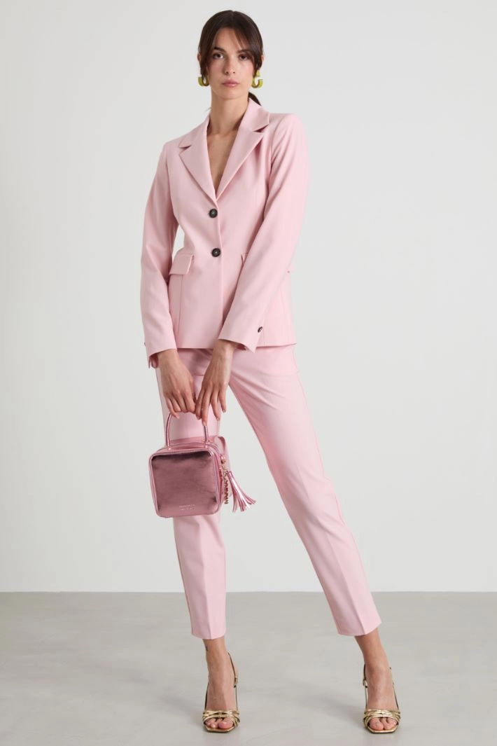 Canvas blazer - PASTEL PINK