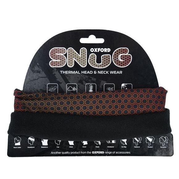 Oxford SNUG NACREOUS Neck Warmer - OrangeRef: OD0439 / NW419