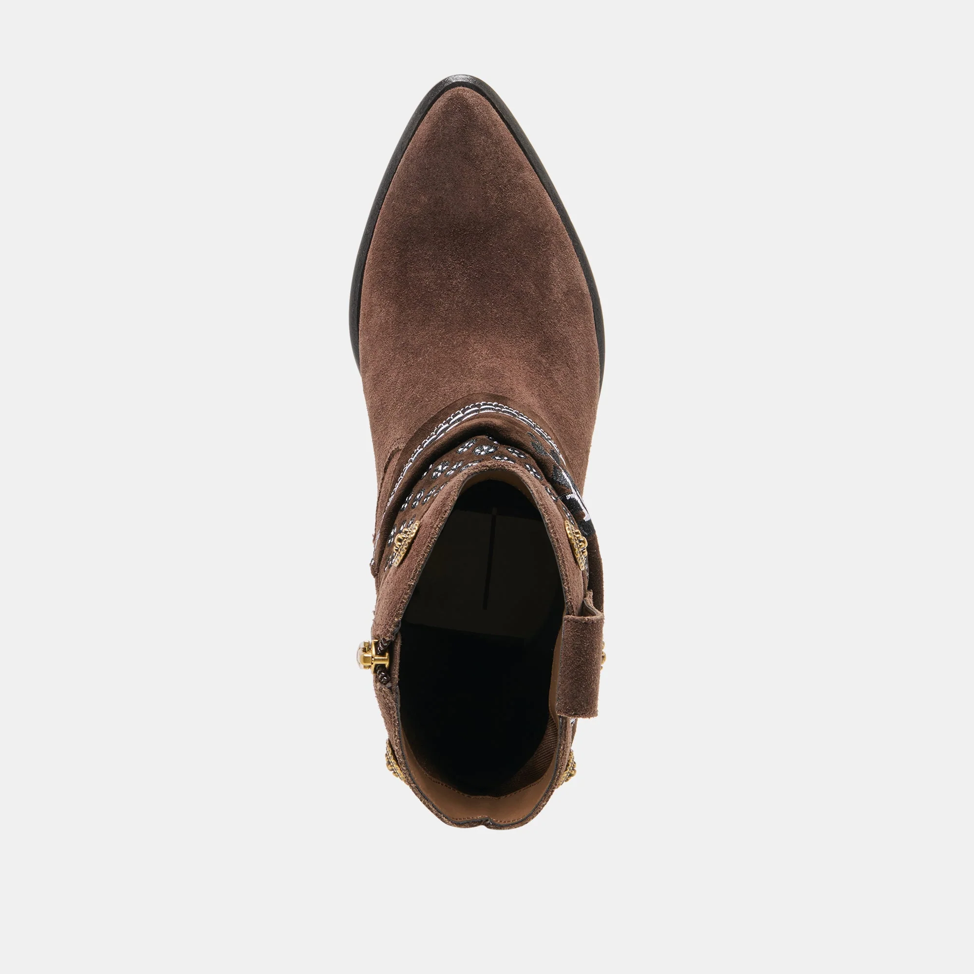 MEKALA BOOTS DK BROWN SUEDE