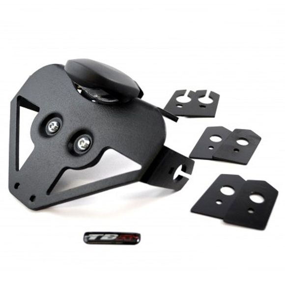 Top Block License Plate Holder SUZUKI GSR 600 06/11 - BlackRef: tb0235 / spps04v2