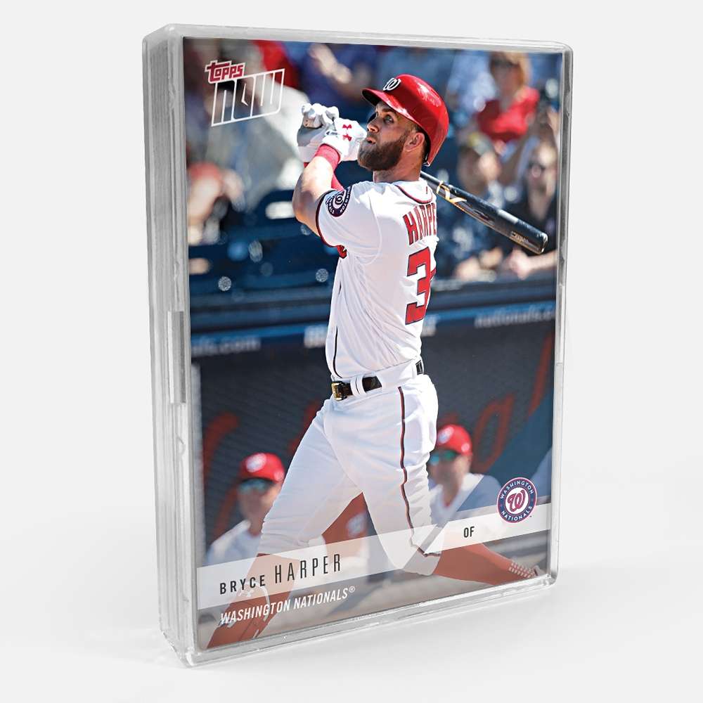 2018 Washington Nationals TOPPS NOW® Road To Opening Day 15-Card Team Set - Print Run: 255