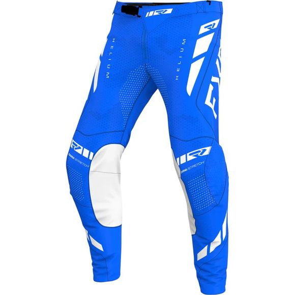 Cross pants FXR Helium MX 25.7 2025 - White / BlueRef: FXR1570