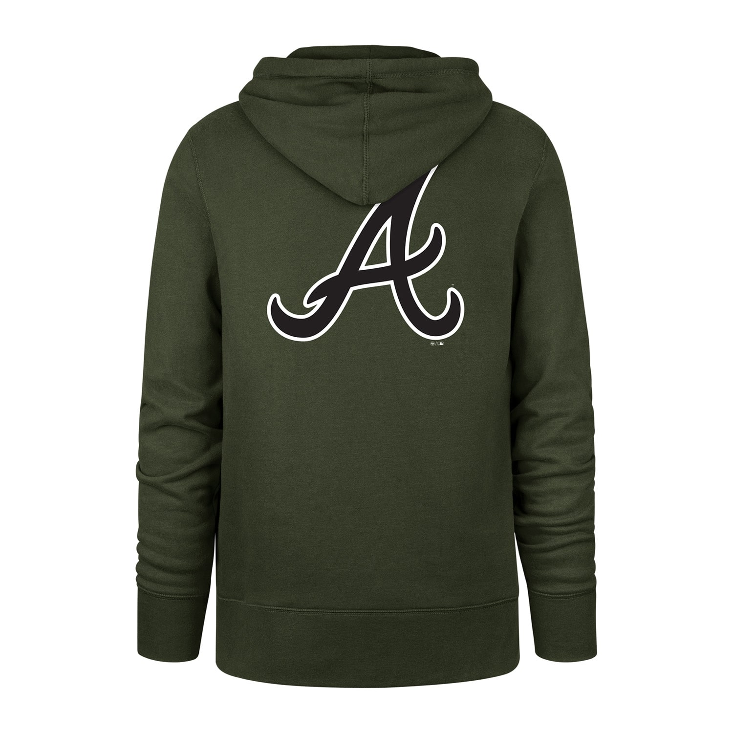 Atlanta Braves Backer '47 Burnside MLB Hoodie Sandalwood