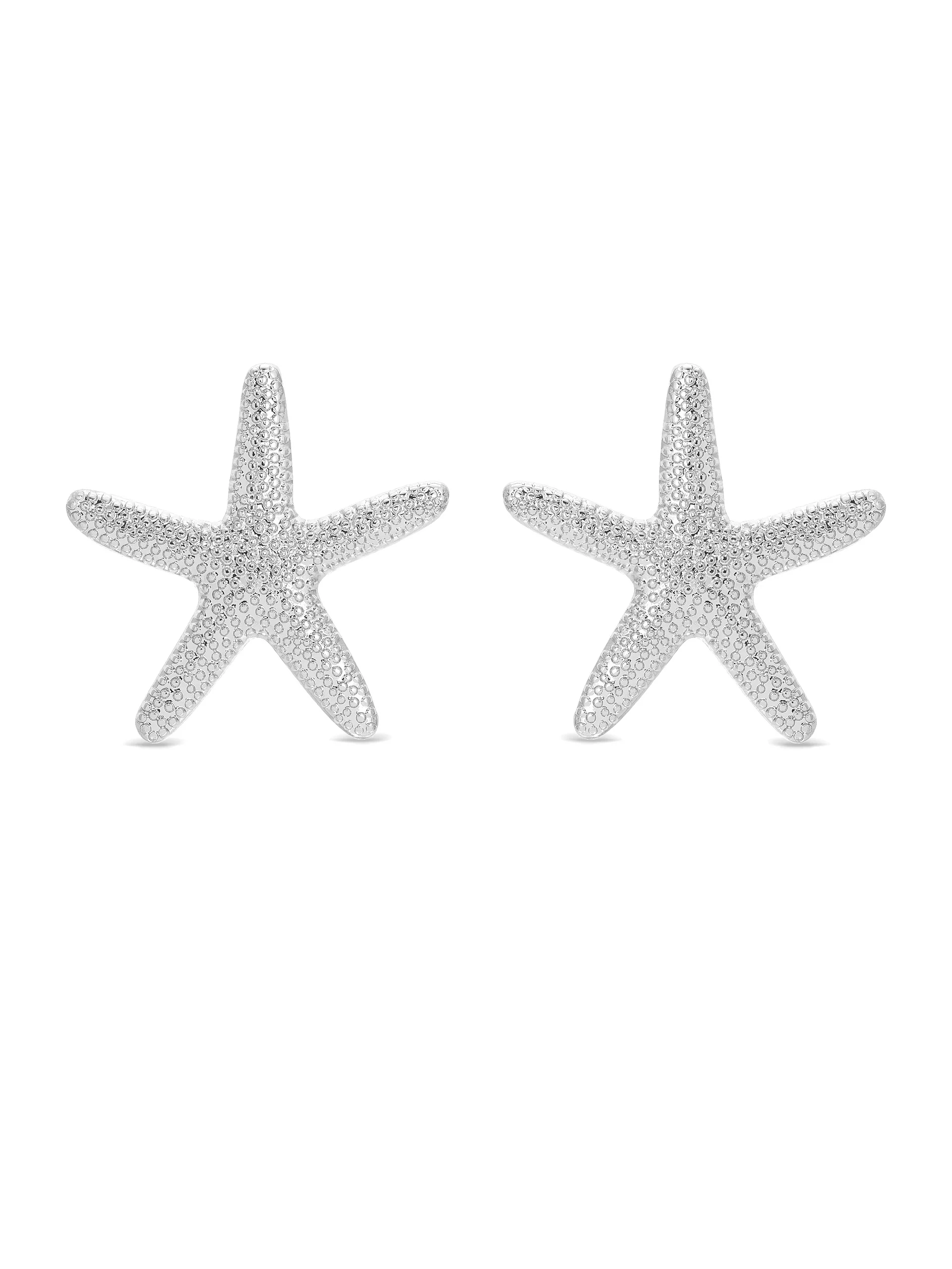 Statement Starfish Stud Earrings